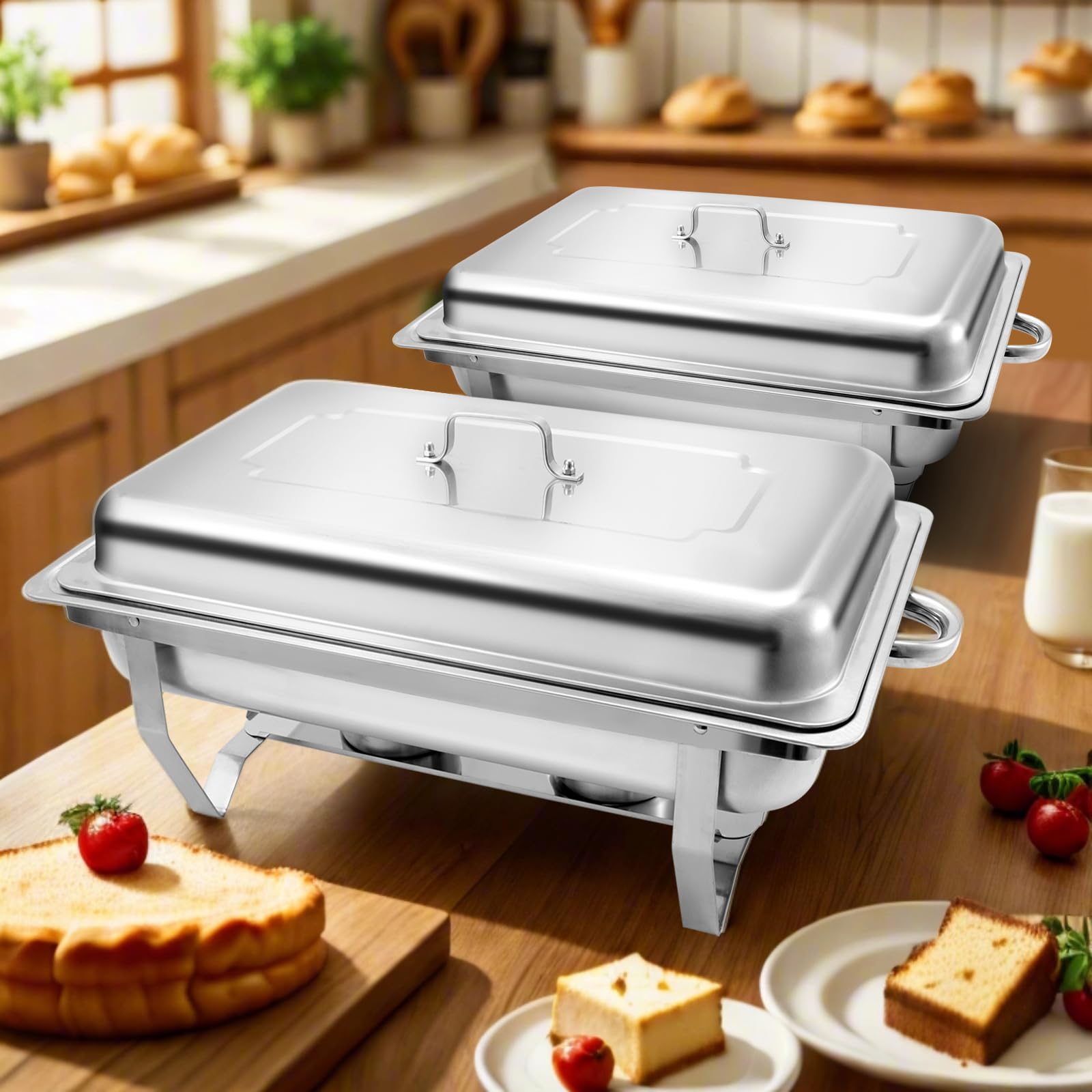 Jacgood close-up of stainless-steel lid and edge detail for easy handling and longevity