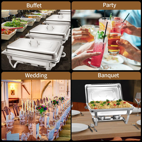 Jacgood buffet display at event showing polished presentation and consistent warming