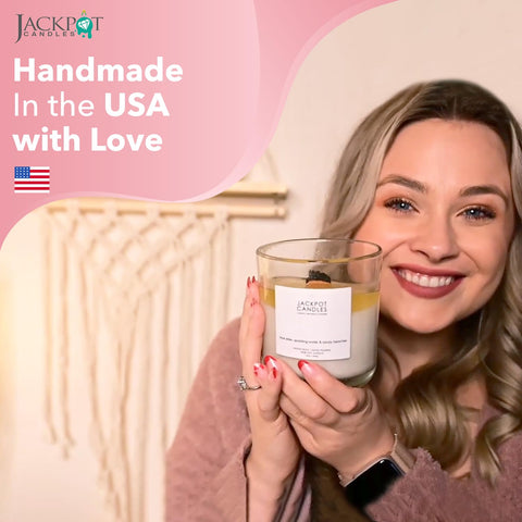 Jackpot Candles gift-ready packaging presented as a surprise present option