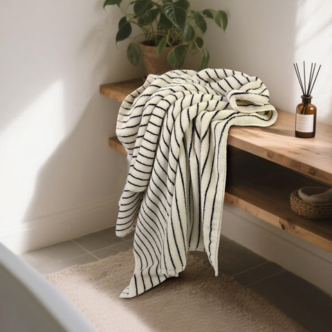 Jacquotha close-up of cotton weave texture, soft breathable comfort
