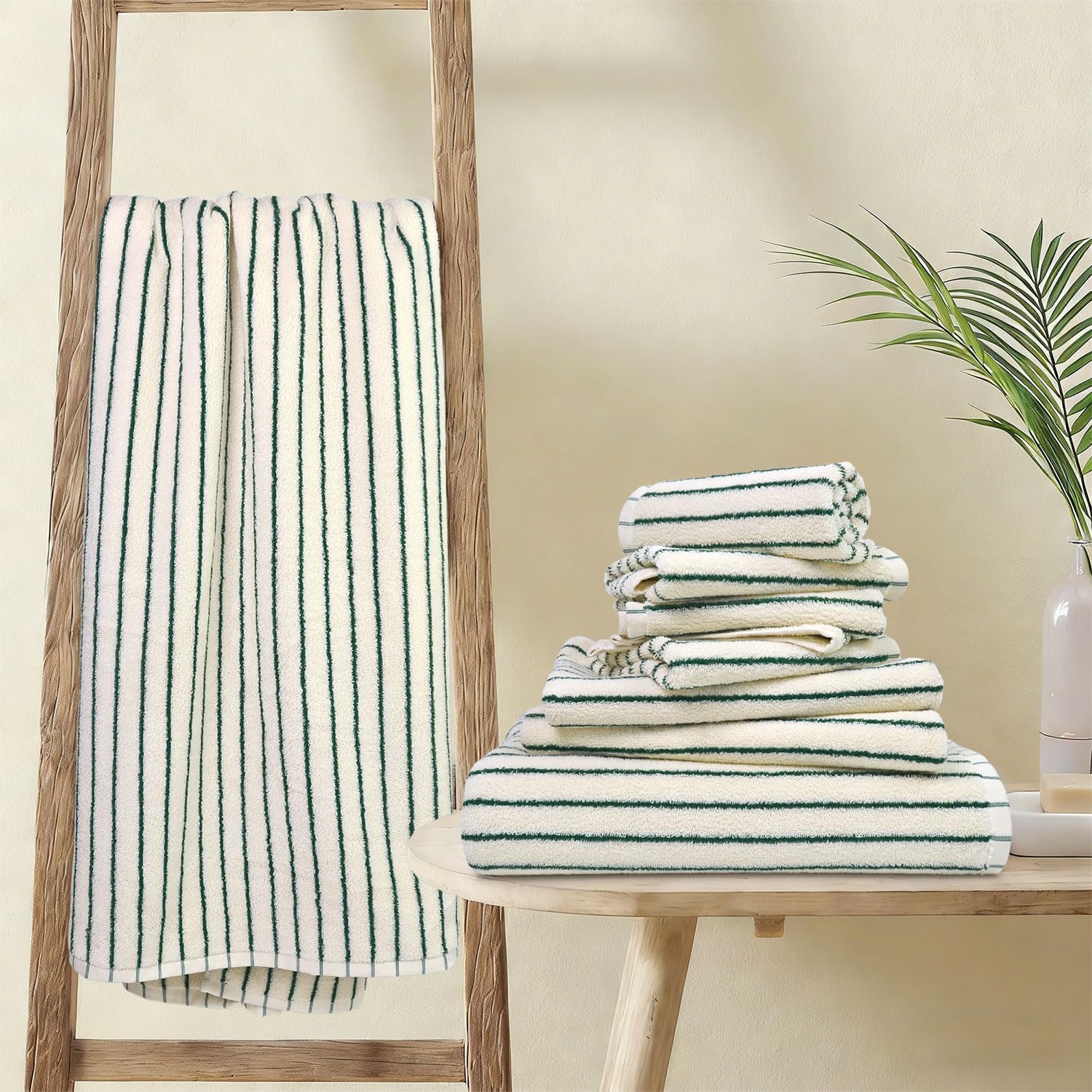 Jacquotha towel set in gift-ready box suggesting ideal housewarming present