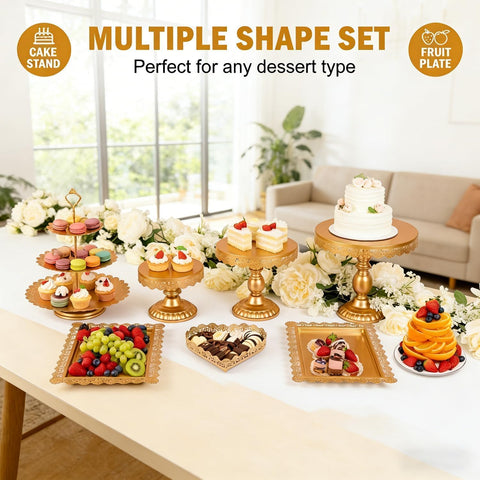 Jaevorite spatulas and cake cutter tools displayed benefit: easier serving and slicing