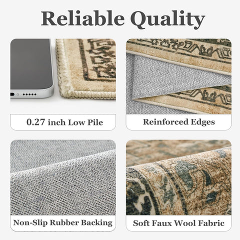 Jainmy rug styled in living room showing cohesive decor and comfort benefit