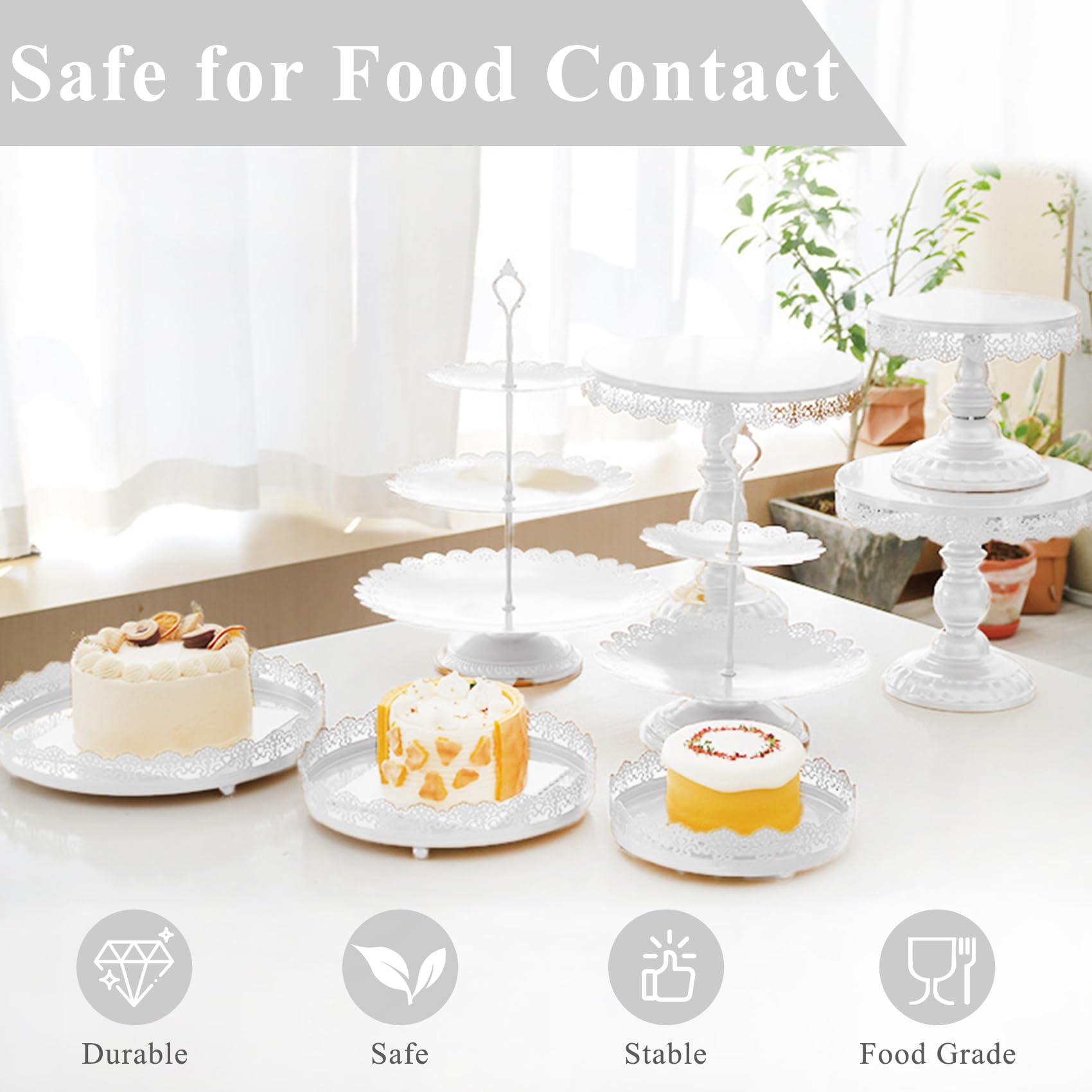 JALANCY two rectangular trays stacked to save space and organize treats