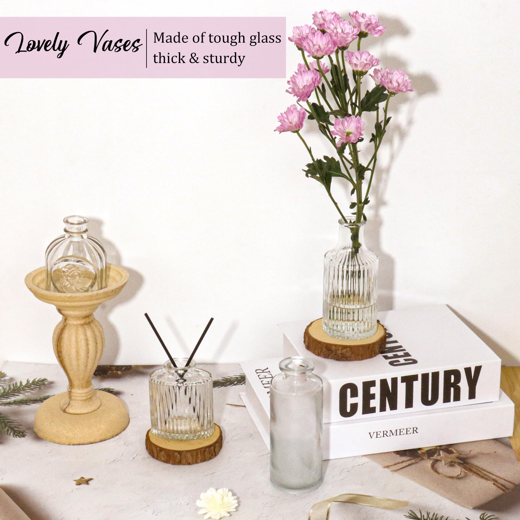 JALANCY hand holding vase showing scale and easy placement