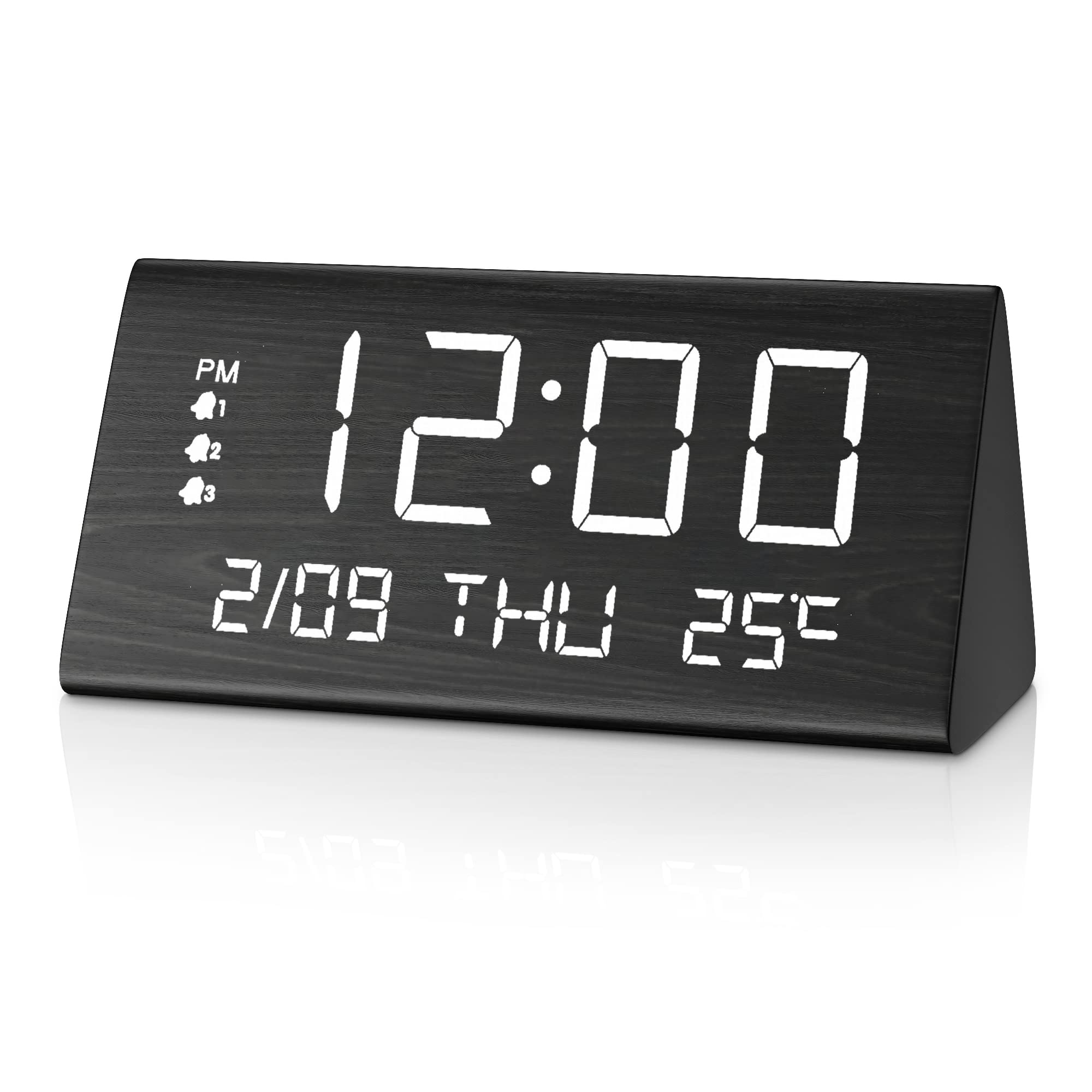 JALL front display showing time and day, quick readable bedside info