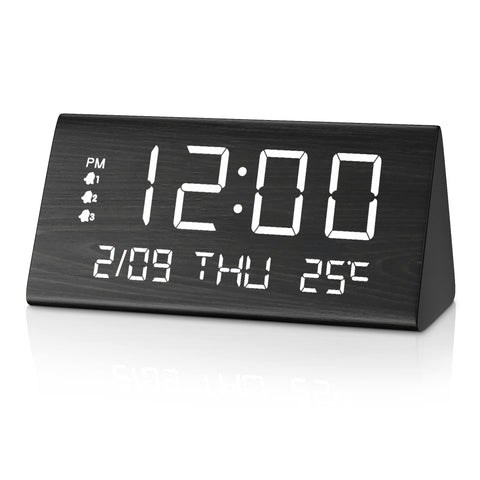 JALL front display showing time and day, quick readable bedside info