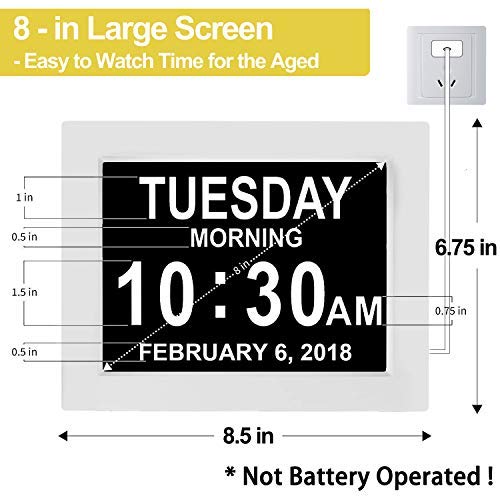 JALL screen closeup shows crisp full weekday and date text for quick recognition