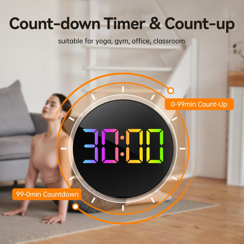 JALL wall-mounted in living room adding modern decor and visibility