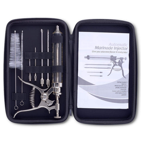 J&B Goods complete packaged kit overhead ready for storage and travel