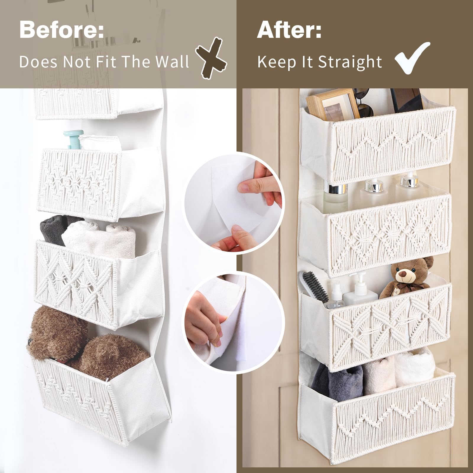 janebeauties pocket bottom reinforcement showing PE-board support for shape retention benefit