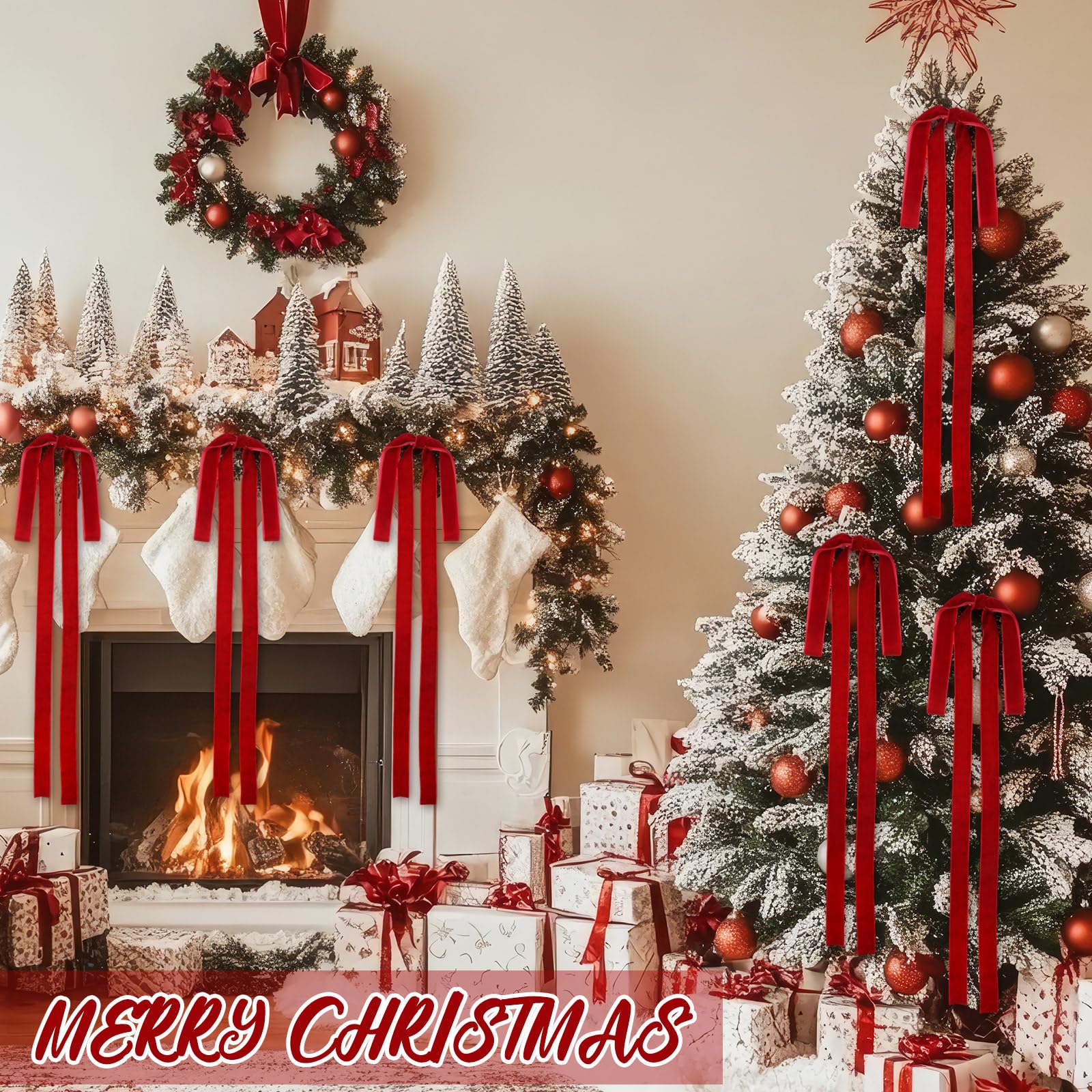 Janinka bow used as gift topper enhancing presentation and festive feel