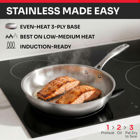 JANSKA Mueller multi-tier steamer insert fitted in saucepan showing efficient steaming