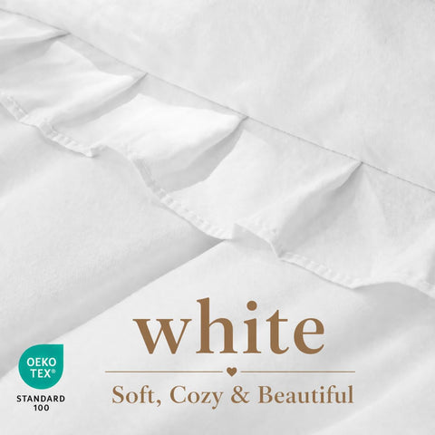 JANZAA microfiber fabric detail showing soft, smooth touch for comfort