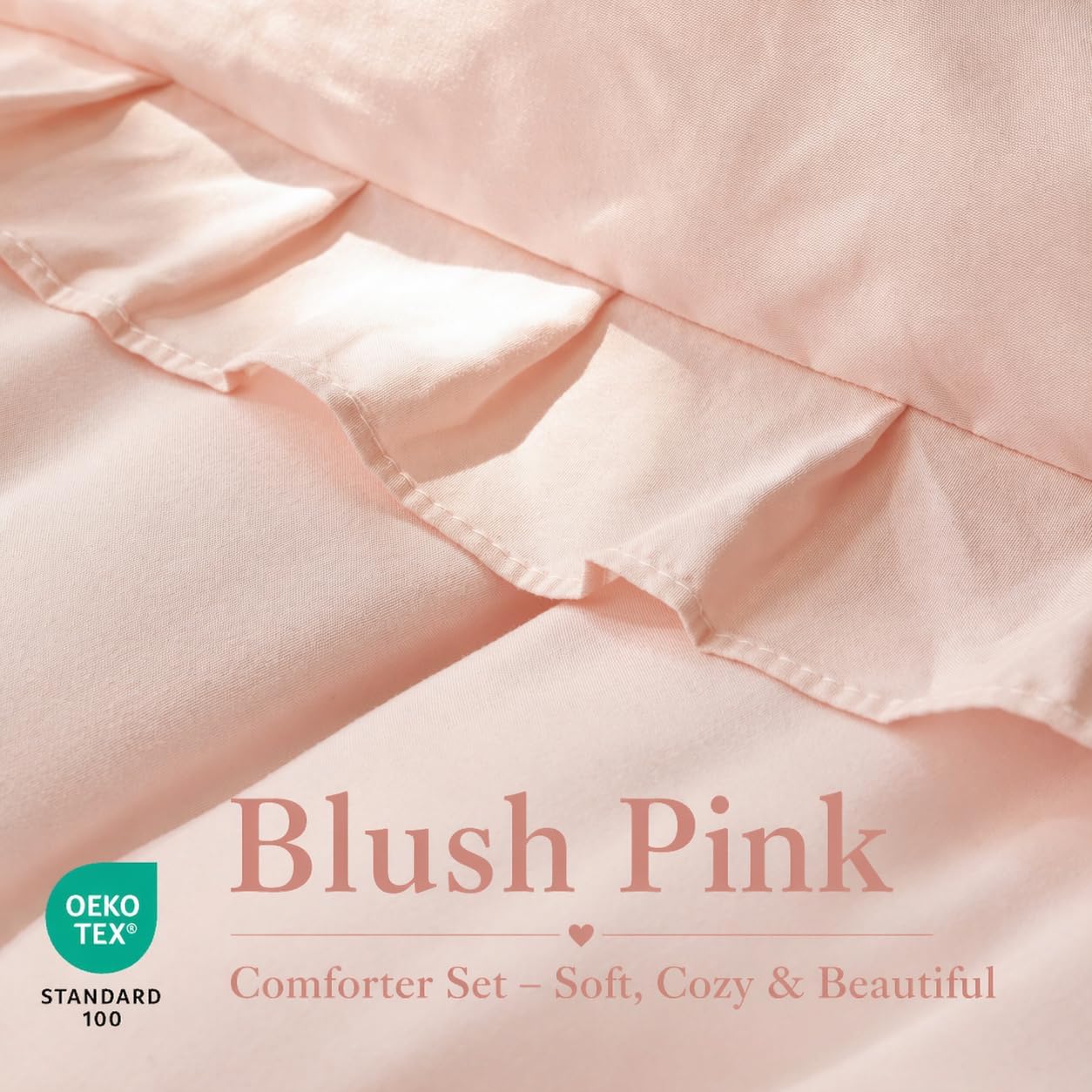 JANZAA macro of brushed microfiber texture showing soft comfortable feel