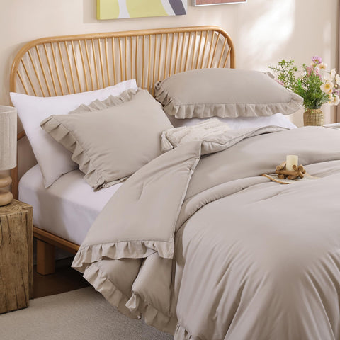 JANZAA microfiber texture macro showing plush surface and gentle comfort