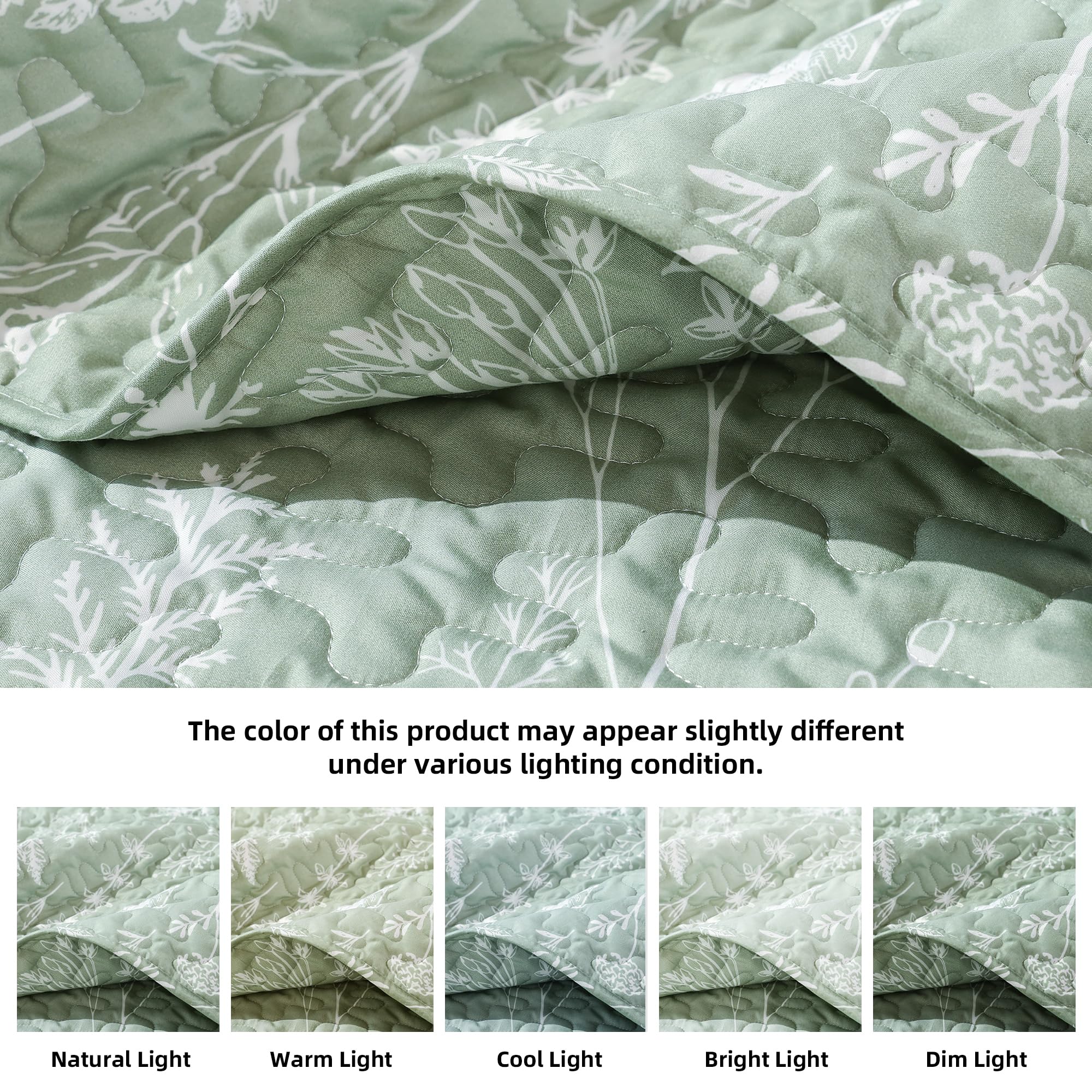 JANZAA pillowcases and quilt edges showing stitching for neat, durable finish