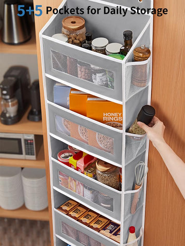 JARLINK used in bathroom holding towels and toiletries for organized counters