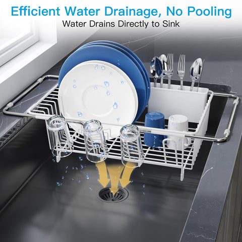 JASIWAY in use with plates and bowls illustrating space-saving benefit