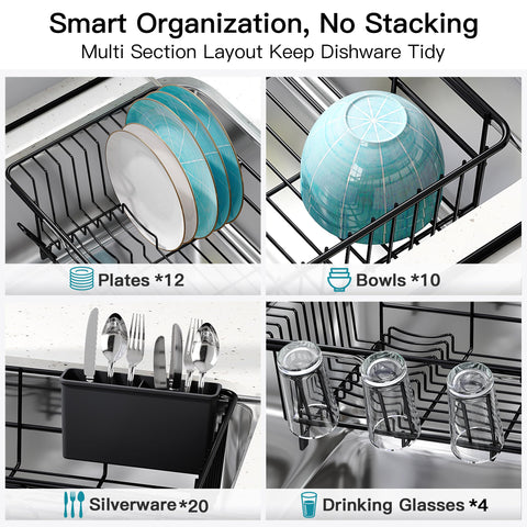 JASIWAY scale comparison showing compact drainer size and portability