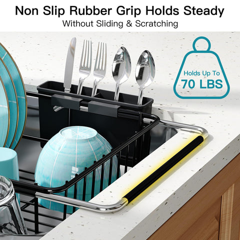 JASIWAY side profile inside sink demonstrates snug, wobble-free fit