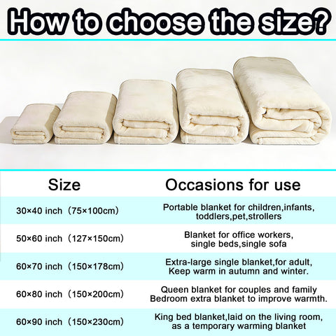 JAWO neatly folded blanket ready as a gift adding instant festive cheer