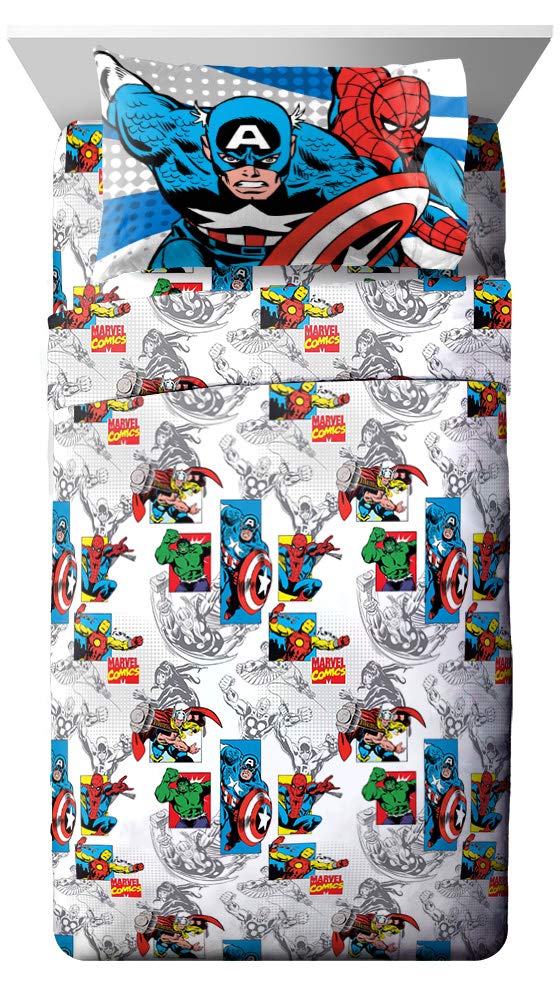 Jay Franco front packaging showing Avengers artwork and product benefits