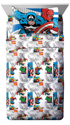 Jay Franco front packaging showing Avengers artwork and product benefits