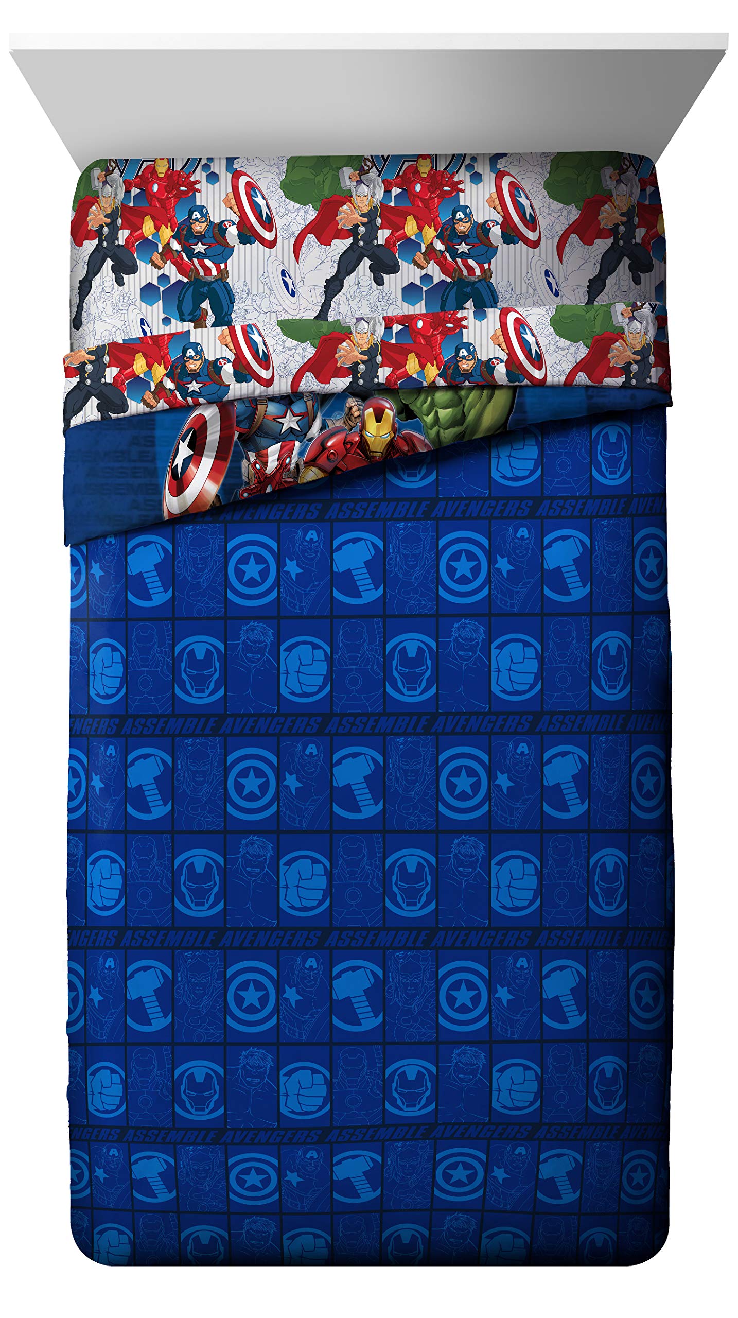 Jay Franco folded sheet set highlighting neat storage and convenience