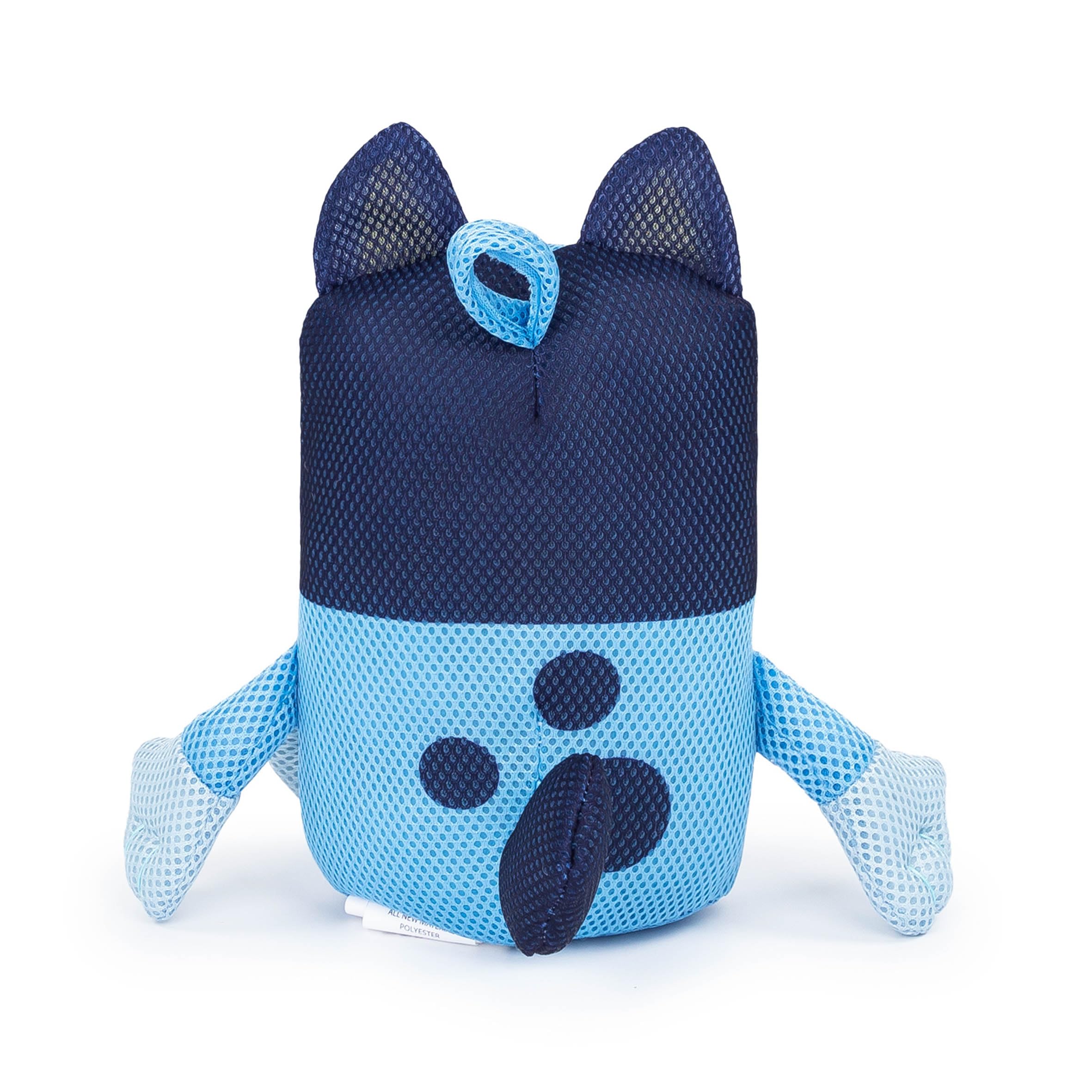 Bluey water-play buddy in bathtub showing interactive play and entertainment