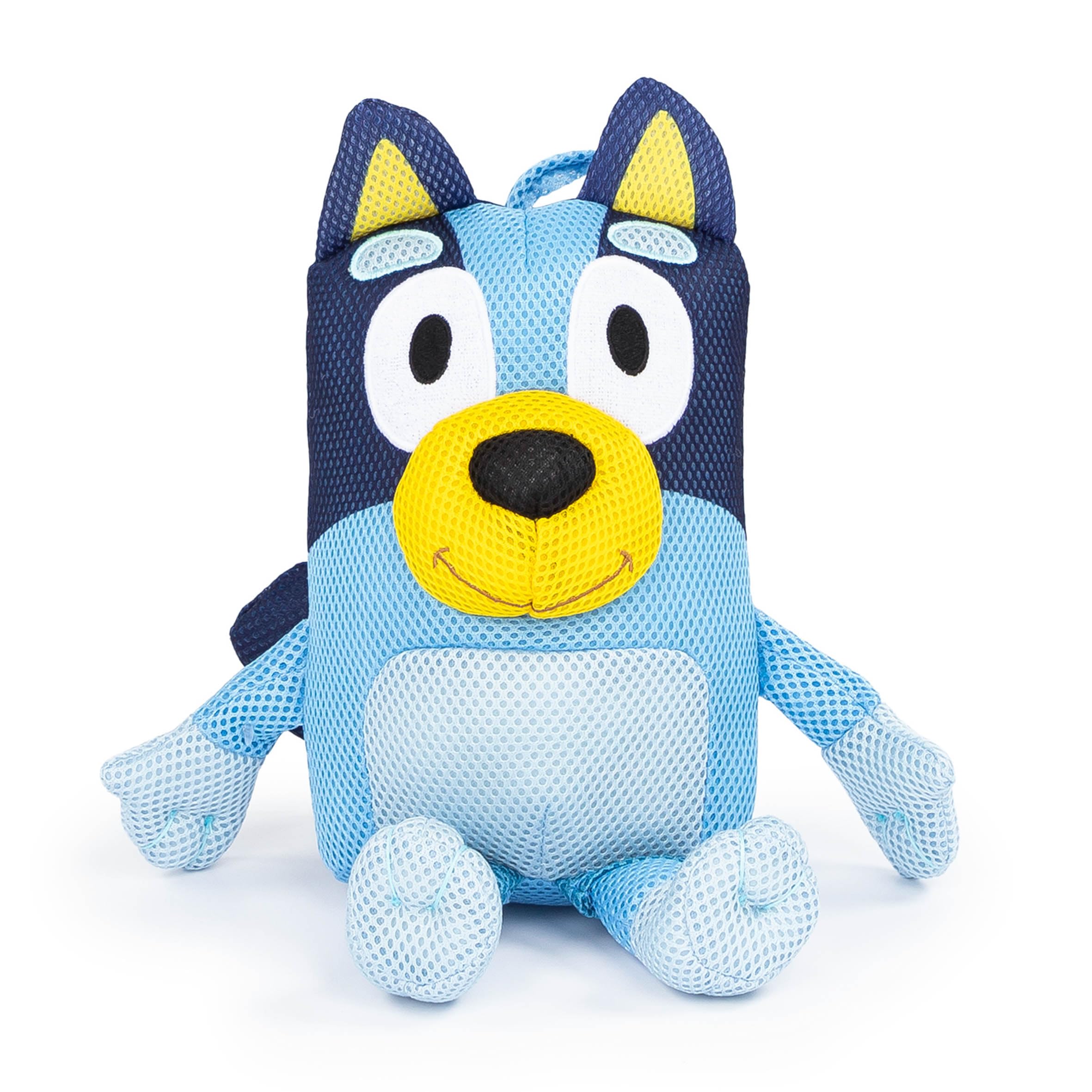 Child wrapped in Jay Franco Bluey towel after bath demonstrating warm comfort