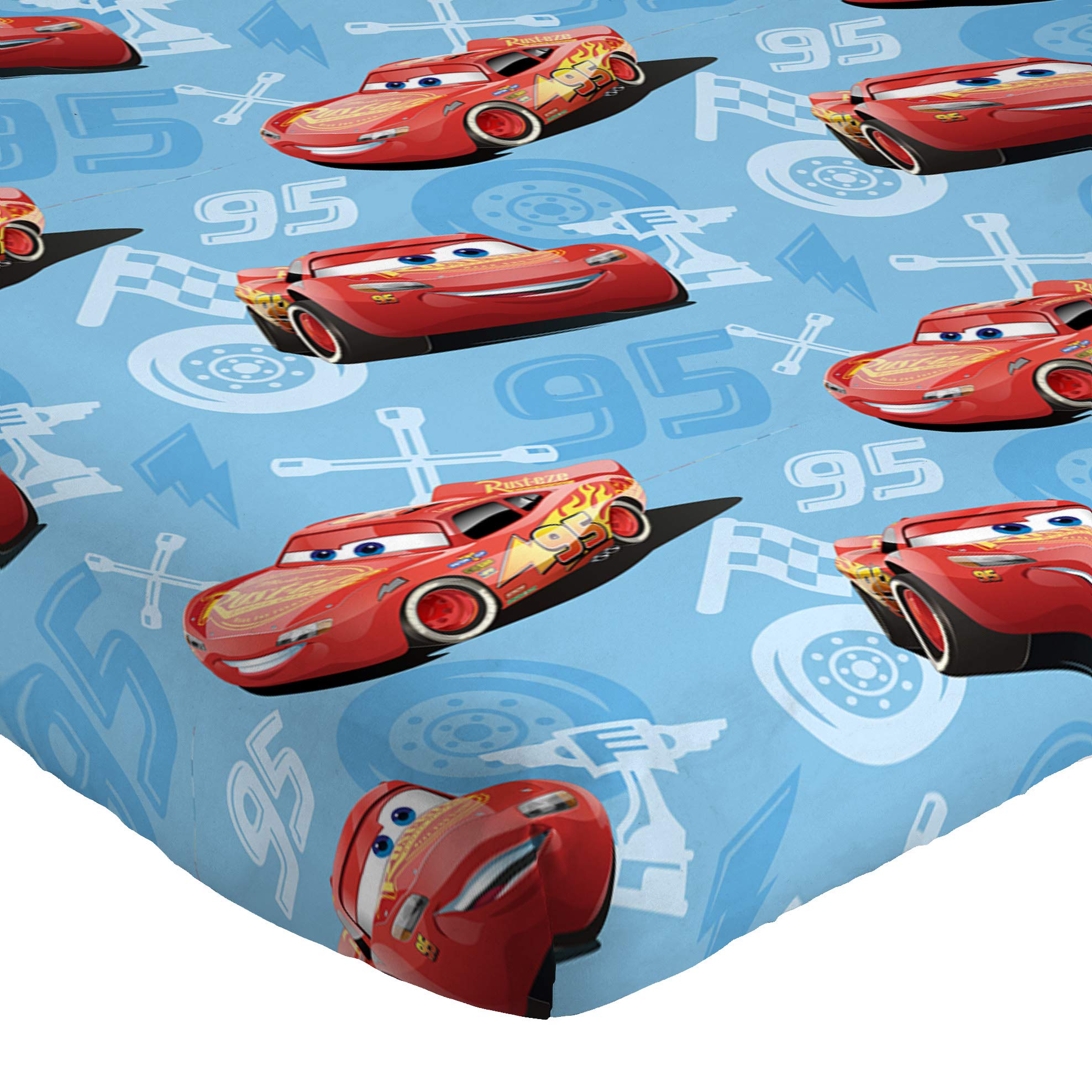 Jay Franco sheet set styled on a child’s bed for themed bedroom appeal