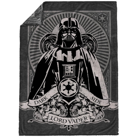 Jay Franco blanket folded on couch adding stylish Star Wars accent and easy layering