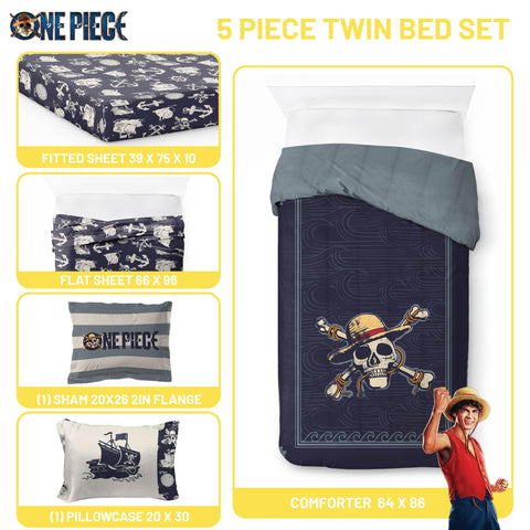 Jay Franco fitted and flat sheets laid out on mattress highlighting deep pockets and fit