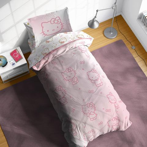 Jay Franco bed styled in bedroom highlighting cheerful decor and quick setup