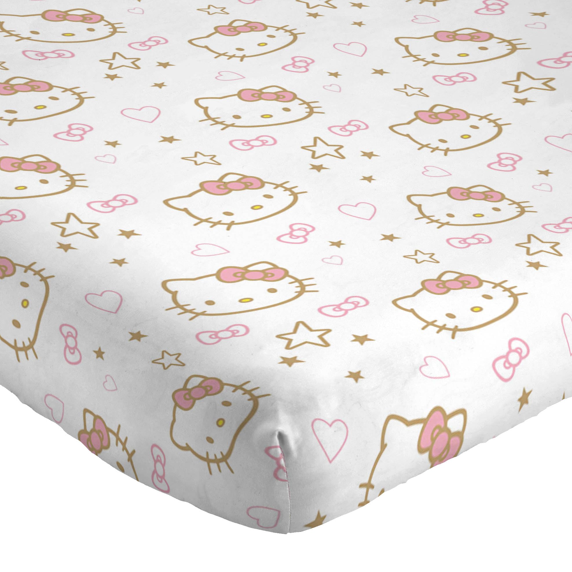 Jay Franco fitted sheet on mattress demonstrating secure deep-pocket fit and smooth surface
