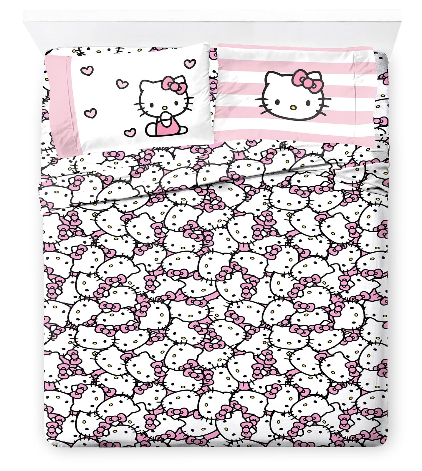 Jay Franco packaging showing Hello Kitty set and product branding for easy identification