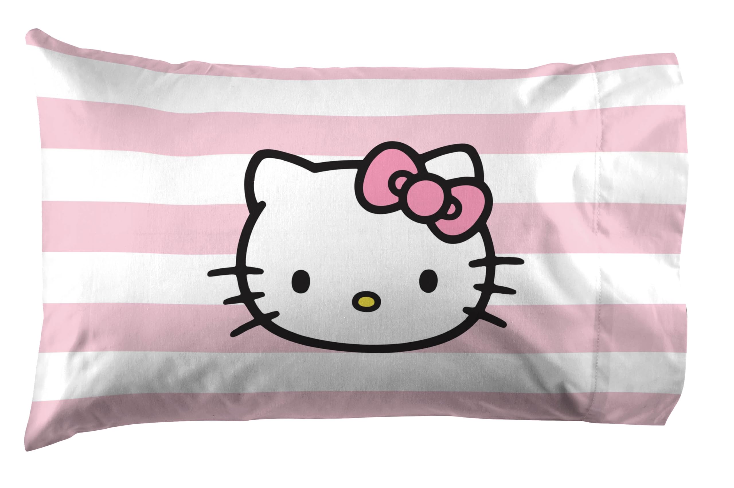 Jay Franco reversible pillowcase displaying two designs for styling flexibility