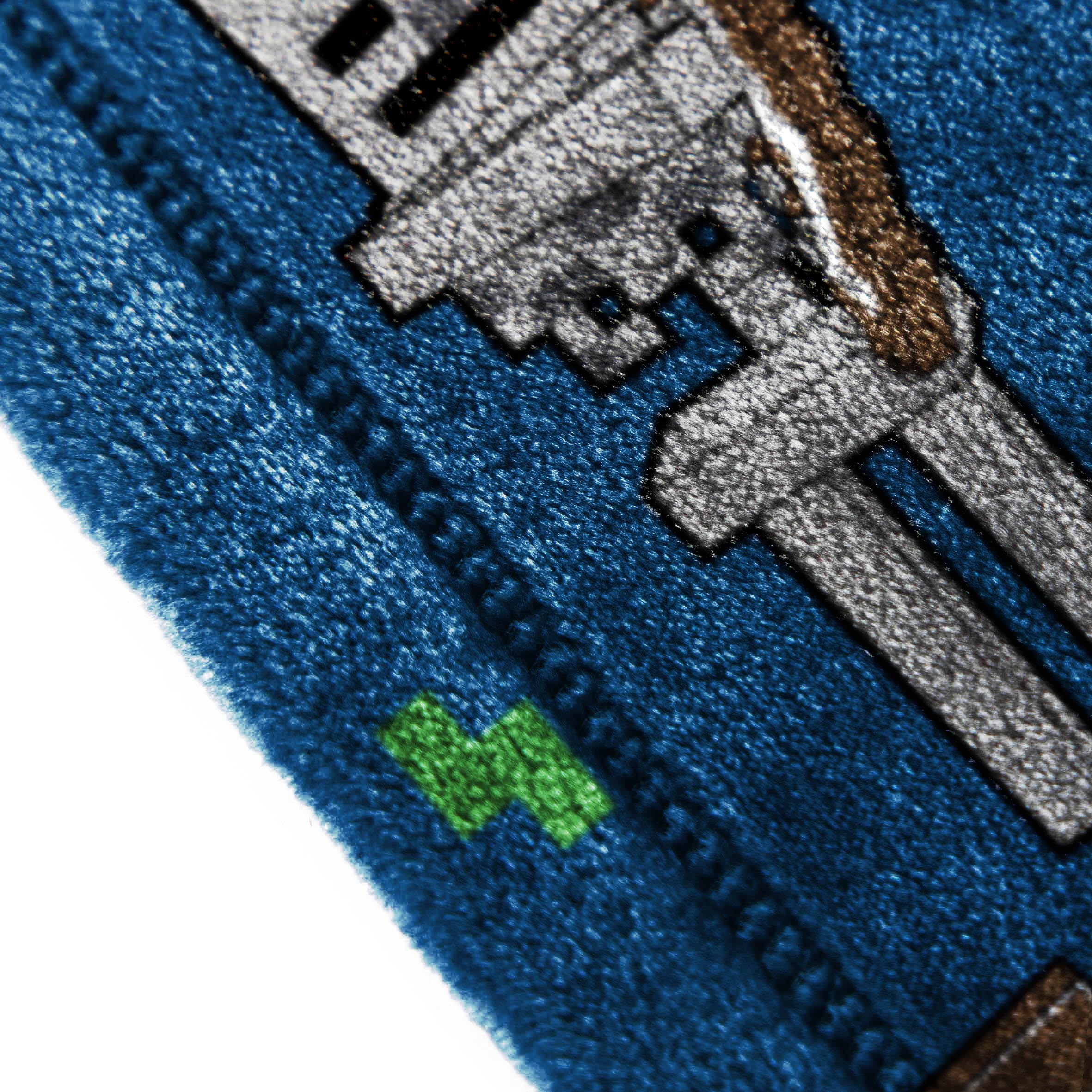 Jay Franco product label and licensed tag confirming official Minecraft design authenticity