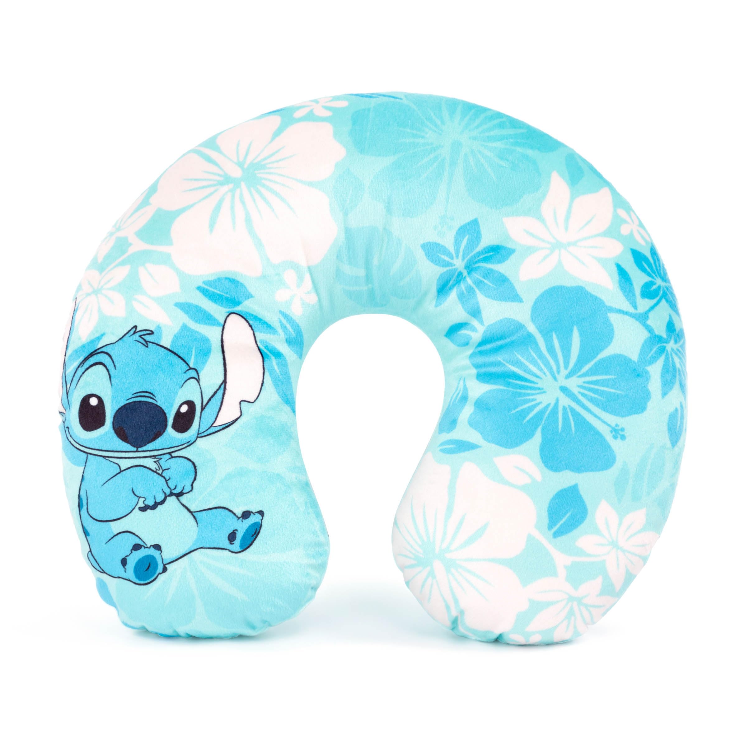 Jay Franco Lilo & Stitch eye mask close-up showing soft fabric and light-blocking benefit