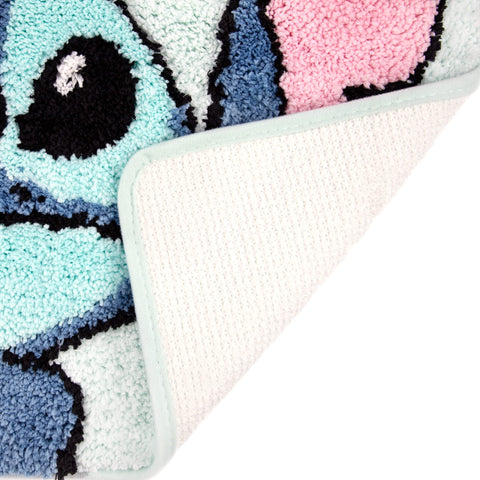 Jay Franco rug in a bathroom setting illustrating absorbency and decorative appeal