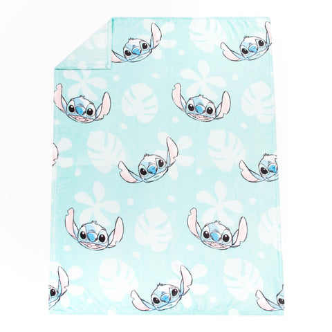 Jay Franco Lilo & Stitch in-use on couch with child illustrating comfort and cozy warmth