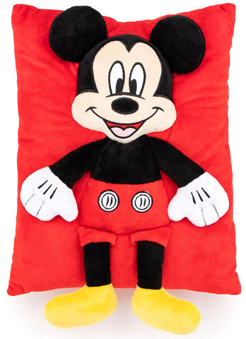 Jay Franco Mickey Mouse front view shows cheerful 3D face and adds playful decor