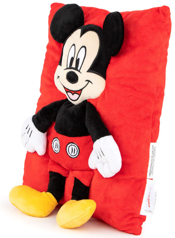 Jay Franco Mickey Mouse on bed styling demonstrates decorative impact and cozy appeal