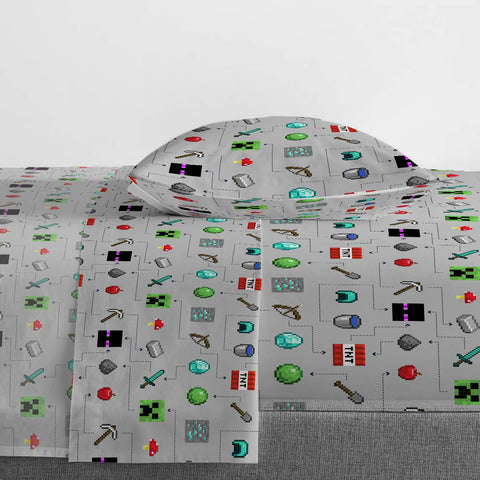Jay Franco comforter styled on twin bed in child's room for themed décor inspiration