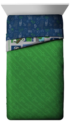 Jay Franco sheet pattern detail showing coordinating print and fade-resistant color for lasting vibrancy