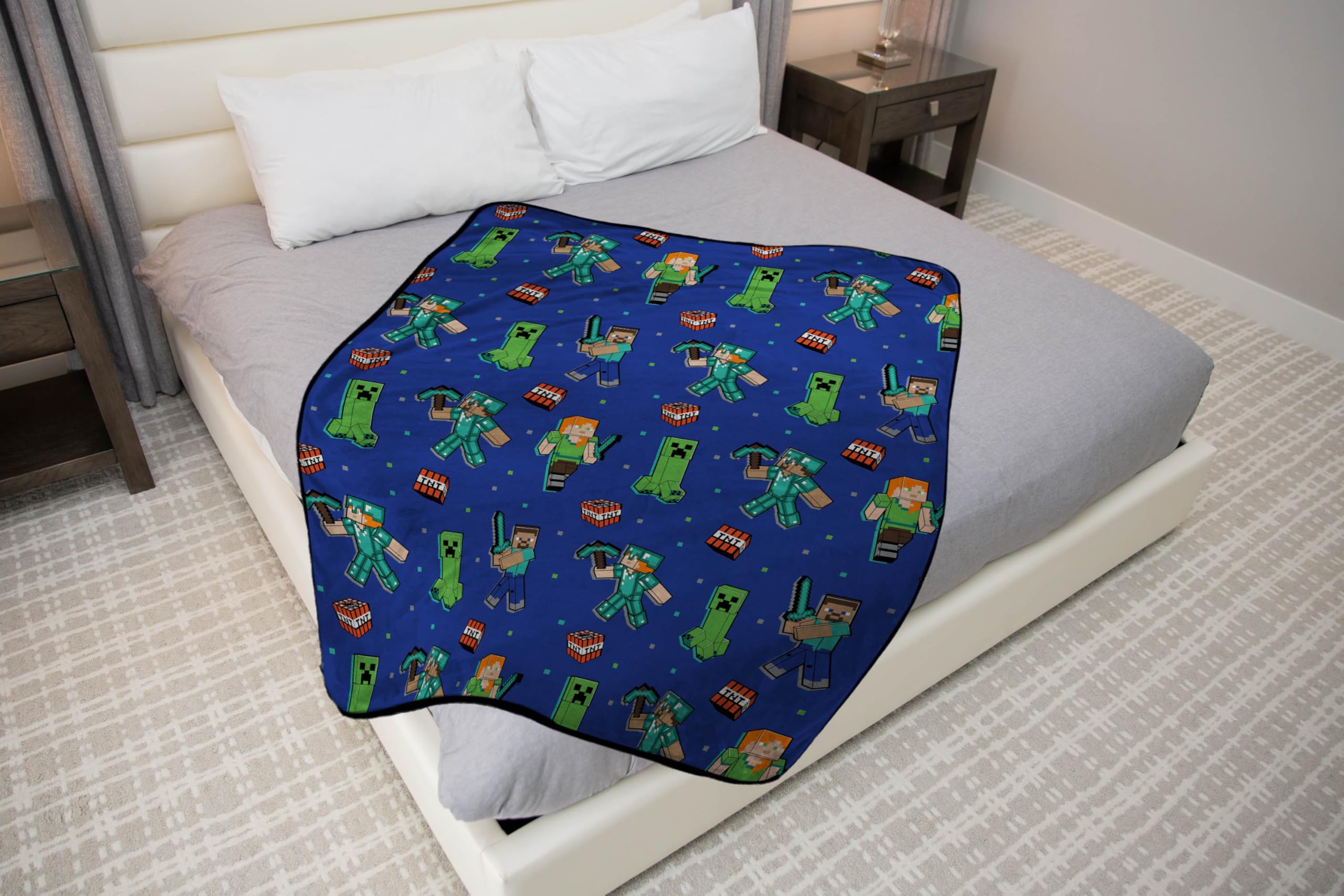 Jay Franco rolled blanket packed for travel and easy storage convenience