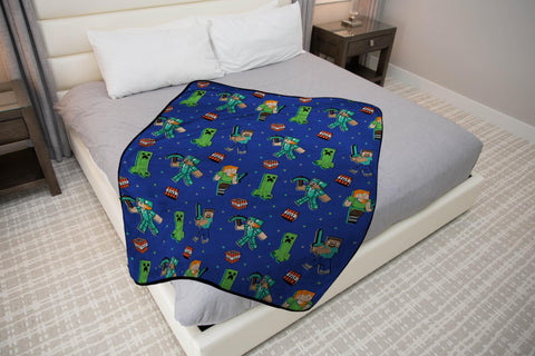 Jay Franco rolled blanket packed for travel and easy storage convenience