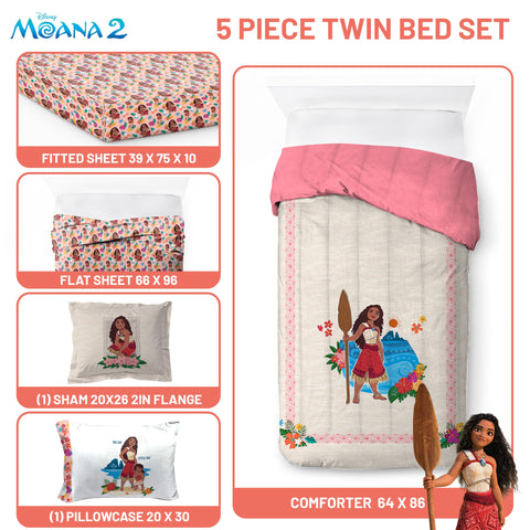 Jay Franco flat lay of flat sheet and comforter showing full pattern