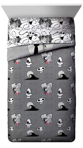 Jay Franco fitted and flat sheets displayed to show proper full-size fit and tuck-in convenience